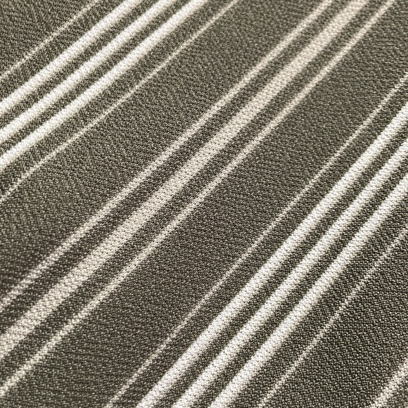 Olive Green Striped Jumpsuit with Adjustable Straps - Picture 4 of 6